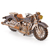 Little Story Wooden Model 3D Puzzles DIY - Comanche Motorcycle
