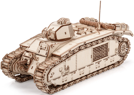 Little Story Wooden Model 3D Puzzle - M4A3E8 Sherman
