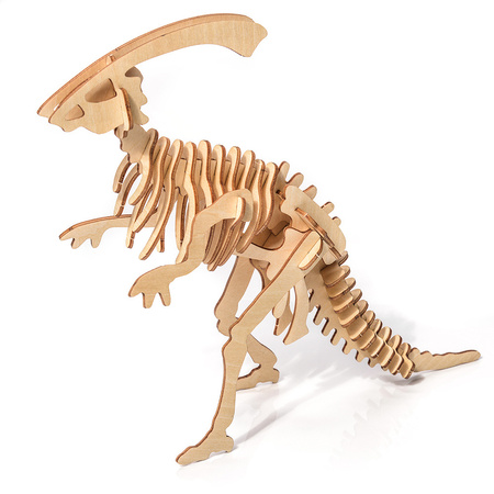 Little Story Wooden Model 3D Puzzle - Parasaurus