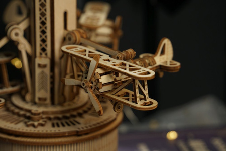 ROBOTIME Wooden 3D Puzzle - Positive Flight Control Tower