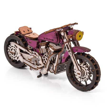 Little Story Wooden Model 3D Puzzles DIY - Speedtail