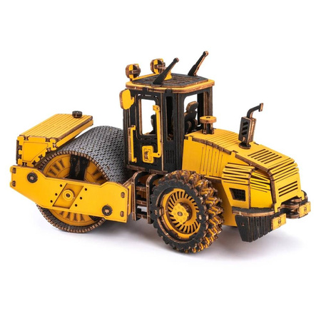 ROBOTIME Wooden Model Puzzle 3D - Road roller