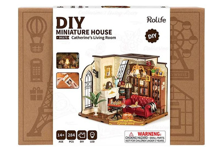 ROBOTIME Składany Drewniany Model Puzzle 3D - Piekarnia Becky