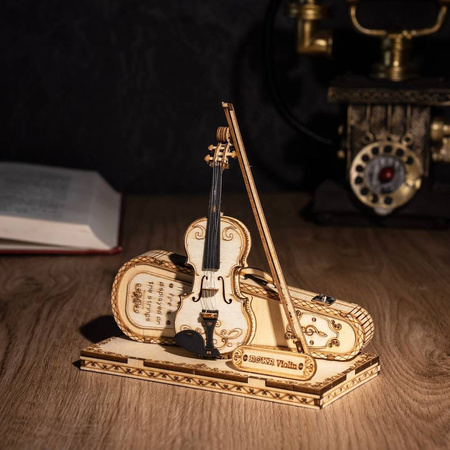 ROBOTIME 3D Wooden Puzzle - Violin