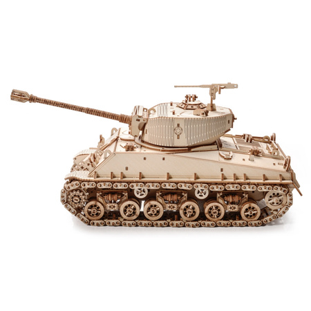 Little Story Wooden Model 3D Puzzle - M4A3E8 Sherman