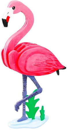 ROBOTIME 3D Painting Puzzle - Flamingo