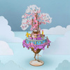 ROBOTIME Drewniane Puzzle 3D - Pozytywka Miasto