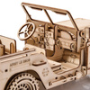 Little Story Wooden Model 3D Puzzles DIY - Military Vehicle Jeep