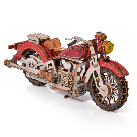 Little Story Wooden Model 3D Puzzles DIY - Comanche Motorcycle
