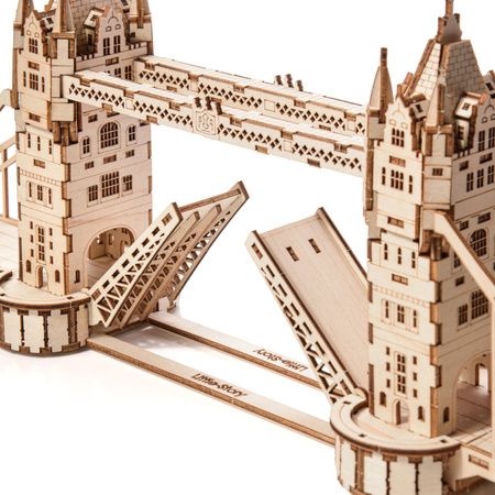 Little Story Drewniane Puzzle Model 3D - Tower Bridge