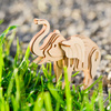 Little Story Drewniane Puzzle Model 3D - Zestaw Safari