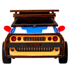 ROBOTIME 3D Wooden Puzzle - Moving Police Car