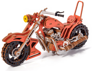 Little Story Wooden Model 3D Puzzles DIY - Yankee Chopper