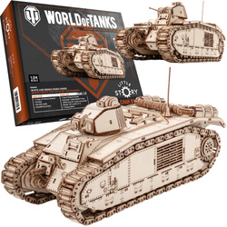 Little Story Wooden Model 3D Puzzle - Tank Char B1