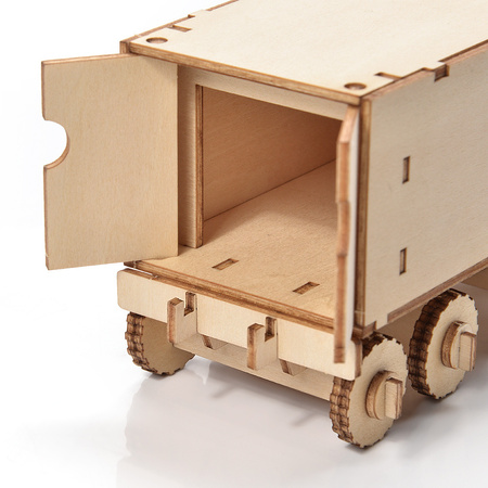 Little Story Wooden Model 3D Puzzle - Truck