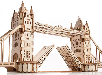Little Story Drewniane Puzzle Model 3D - Tower Bridge