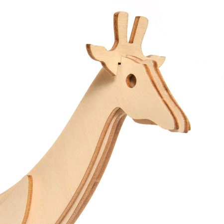 Little Story Drewniane Puzzle Model 3D - Żyrafa