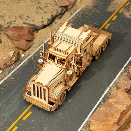 ROBOTIME Drewniane Puzzle 3D - Ciężarówka