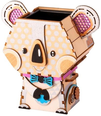 ROBOTIME Drewniane Puzzle 3D - Doniczka Koala