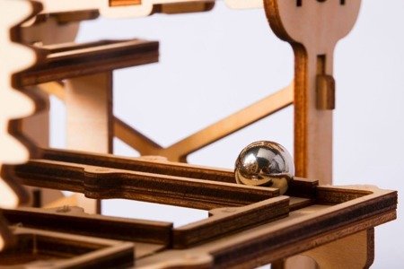 ROBOTIME Drewniane Puzzle 3D - Tor Do Wyścigu Kulek LG502
