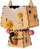 ROBOTIME Drewniane Puzzle 3D - Doniczka Kotek