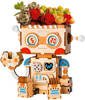 ROBOTIME Drewniane Puzzle 3D - Doniczka Robot
